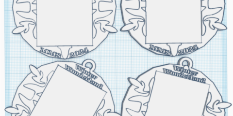MMS Winter Wonderland 3D Created Ornament Frame Contest Winner